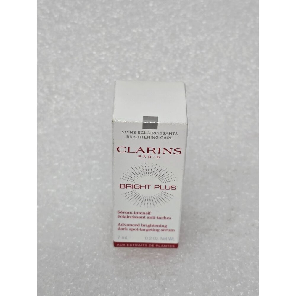 Clarins Bright Plus Advanced Brightening Dark Spot Serum 7ml .2 oz Travel Size